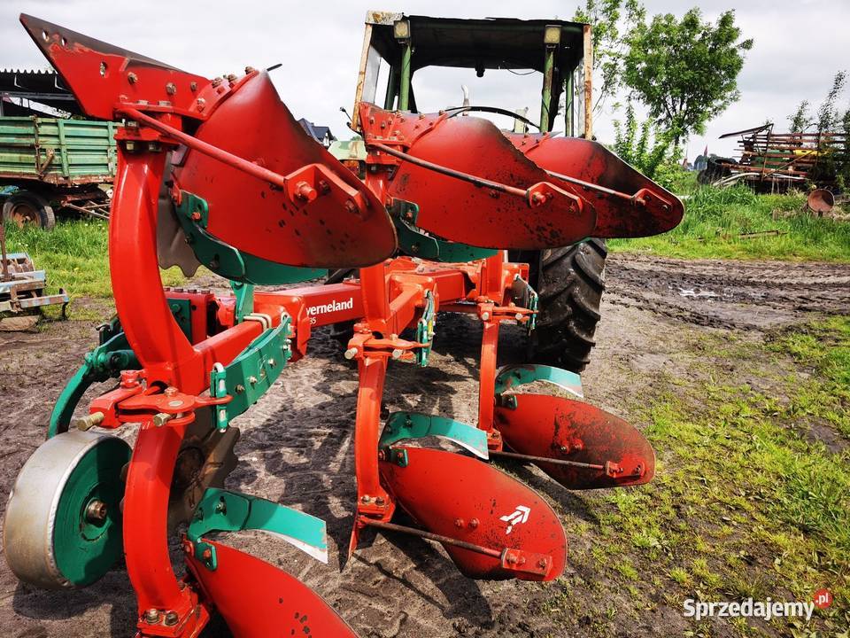 Pług Kverneland Em 85 3 skibowy obrotowy resor