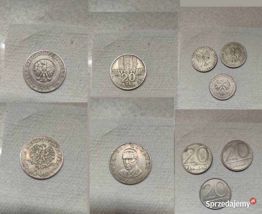 Stare monety z PRL 113 sztuk małopolskie Miechów sprzedam