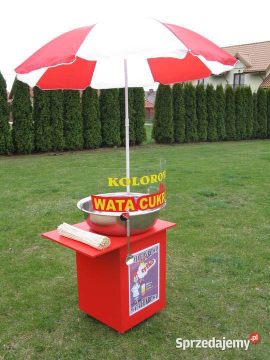 Nowa maszyna do waty cukrowej wata cukrowa ATEST Warszawa