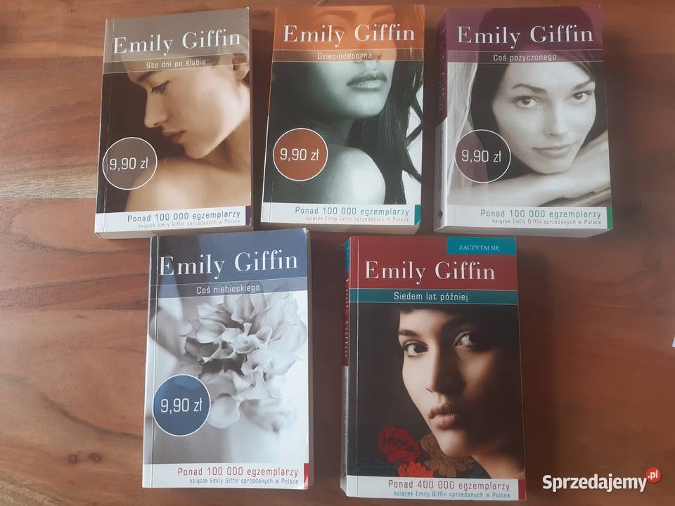5 x Emily Giffin Sto dni ślubie Coś niebieskiego Warszawa
