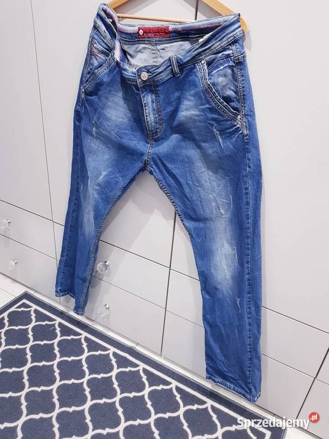 Męskie spodnie jeansowe w dużym rozmiarze Dąbrowa Górnicza