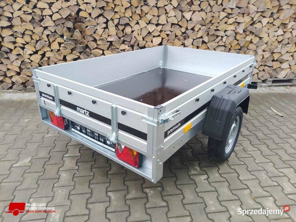 Burta ALU przyczepa wym 201x126x30 jednoosiowa