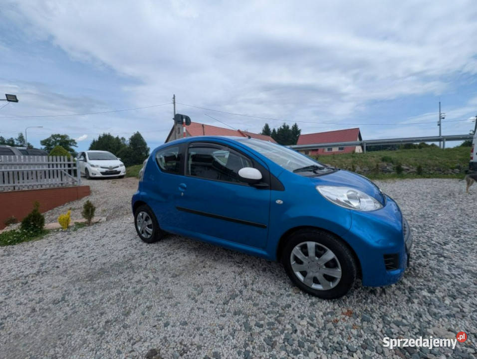 Peugeot 107 lift klimatyzacja bez korozji serwisowany w ASO dolnośląskie Kamienna Góra sprzedam