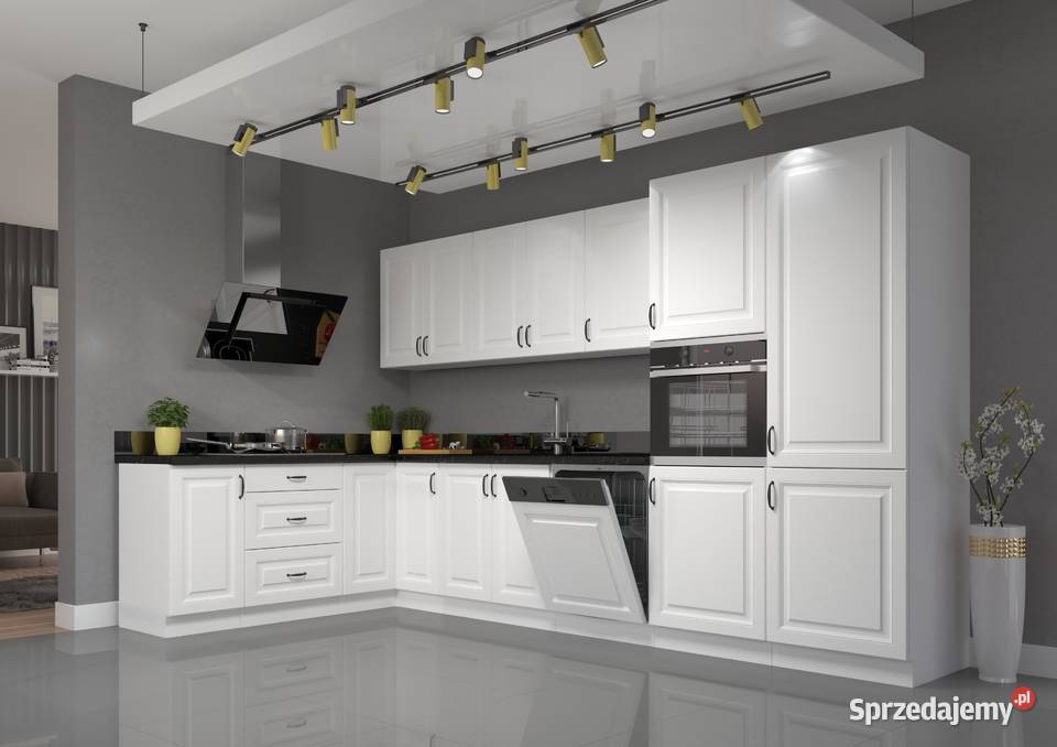 Meble szafki kuchenne kuchnia Stilo MDF Biały W Warszawa