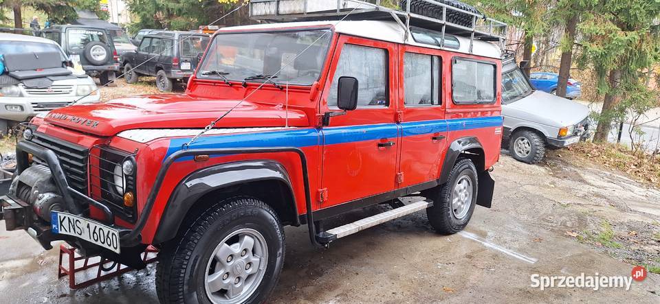 Defender Unikat Klima Webasto niski przebieg wspomaganie kierownicy Krynica-Zdrój