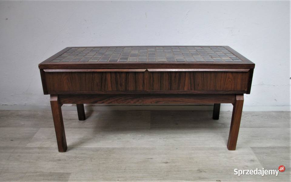 Palisandrowa konsolka Dania lata 70 Lublin