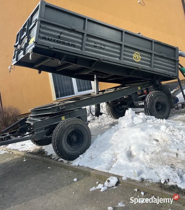 Przyczepa Rolnicza Autosan 6t D47 małopolskie Racławice sprzedam