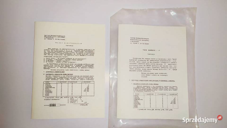 młody elektronik unitra telpod zestaw 5 i 6 Ksawerów