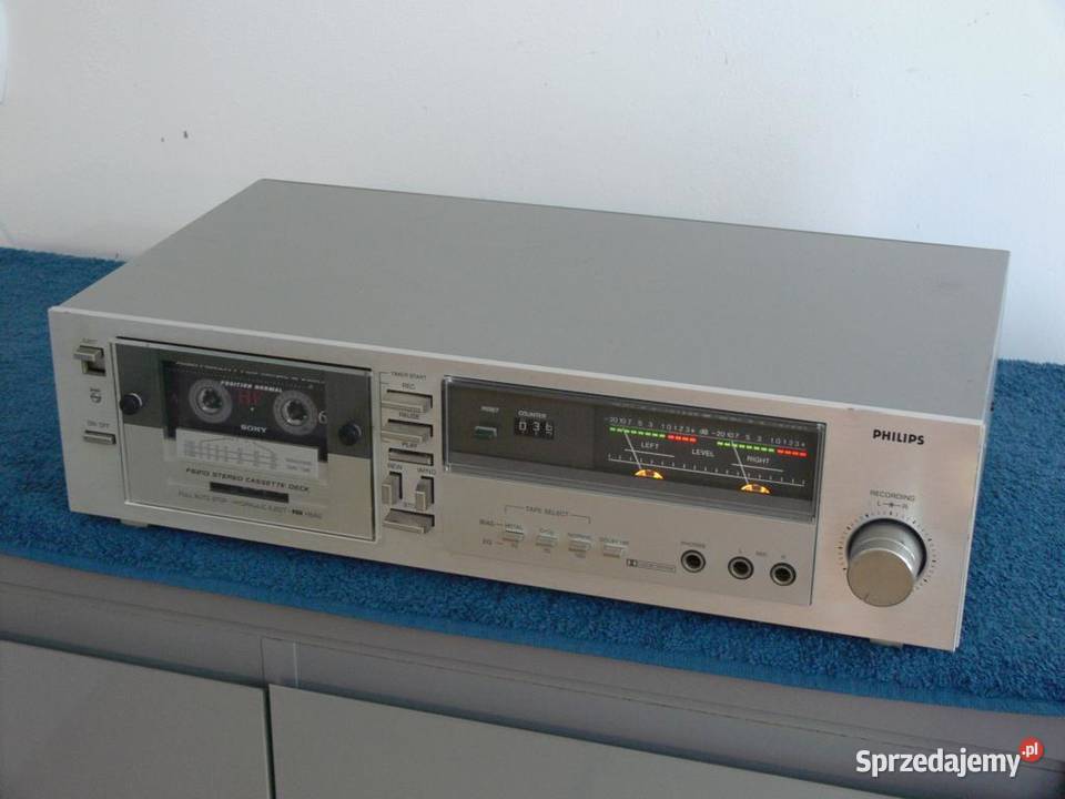 Magnetofon Philips F6210 Vintage WYSYŁKA Jasło