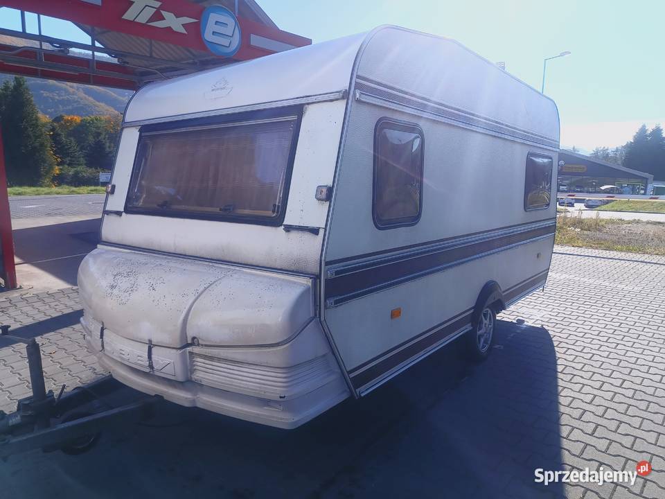przyczepa kempingowa HOBBY ZAREJESTROWANA Międzybrodzie Bialskie