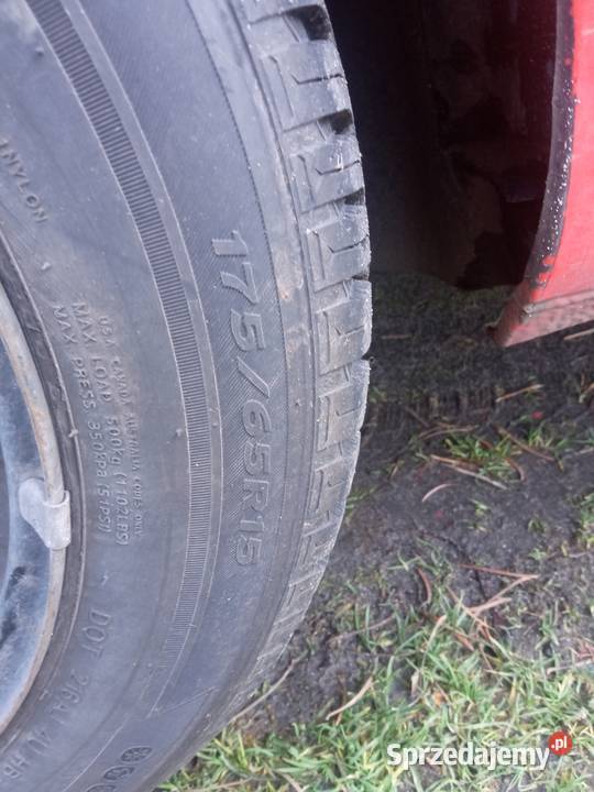 Sprzedam 2 koła154x100 65 całą opona Hankok Dąbrowa Górnicza
