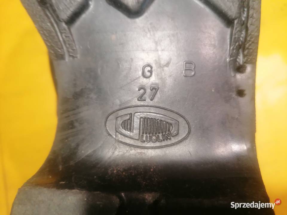 buty wojskowe czarne skóra używane 2742 inna Piotrków Trybunalski