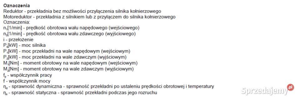 PRZEKŁADNIA ŚLIMAKOWA VMR 130 Czarnylas sprzedam