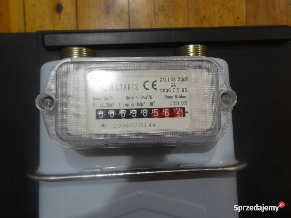 Gazomierz Actaris Gallus 2000 G4 używany Poznań