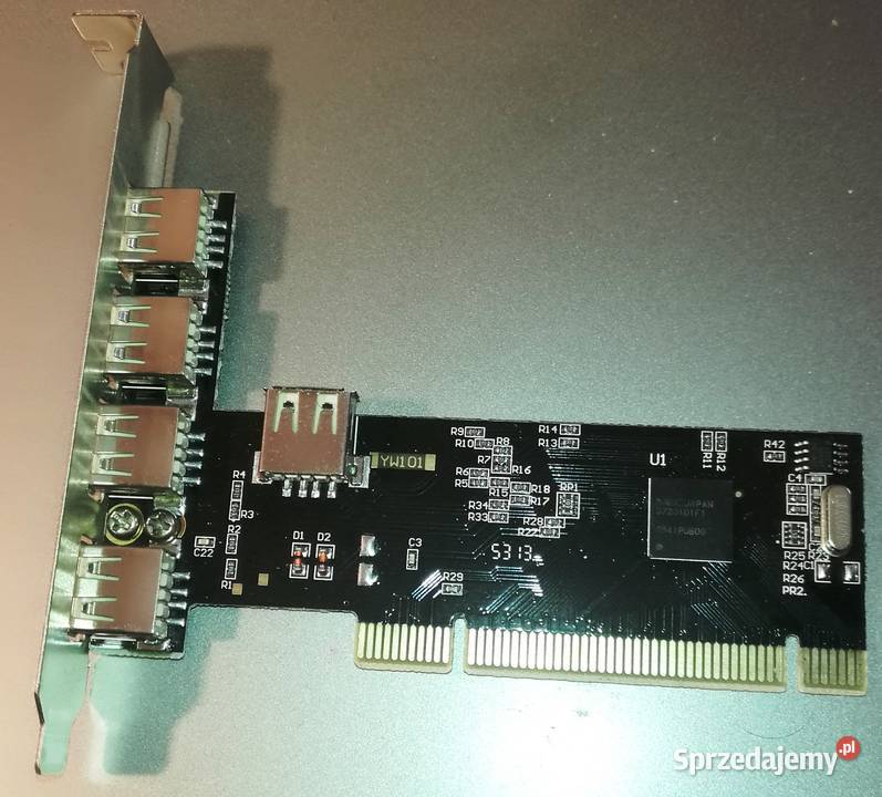 Karta Gembird USB 20 41 na PCI chipset VIA Pozostałe Legionowo