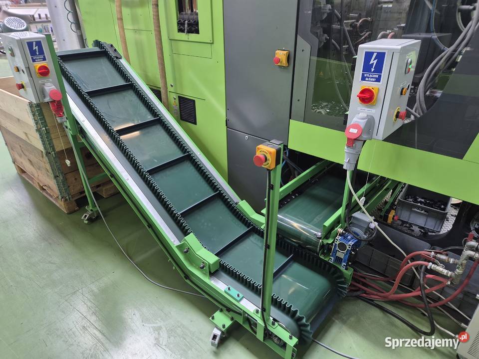 Taśmociąg przenośnik pod wtryskarkę