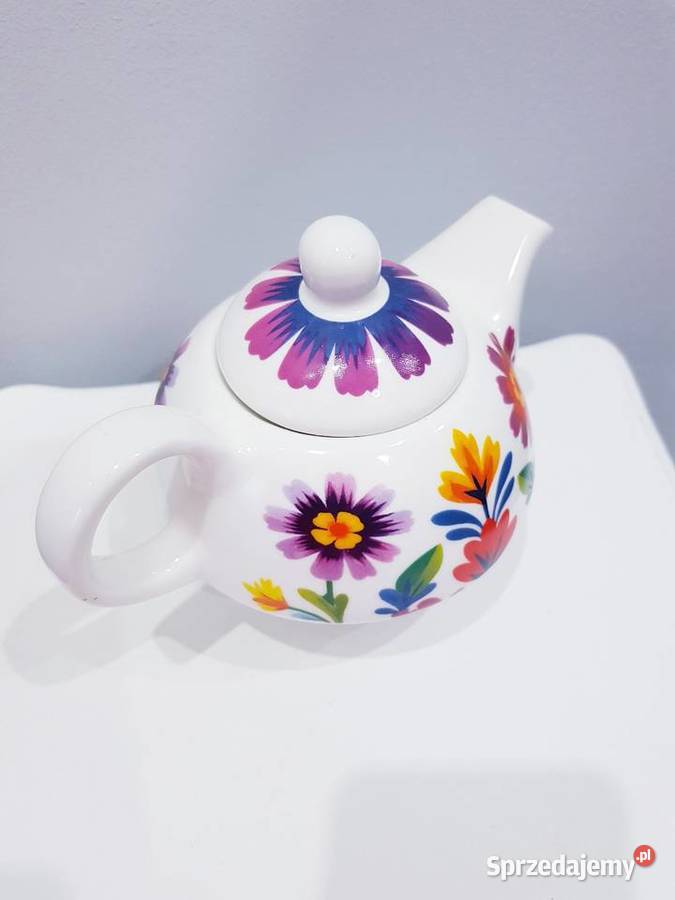 Ceramiczny imbryczek dzbanuszek do herbaty Dąbrowa Górnicza