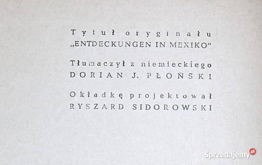 Meksyk Egon Erwin Kisch miękka Chełm