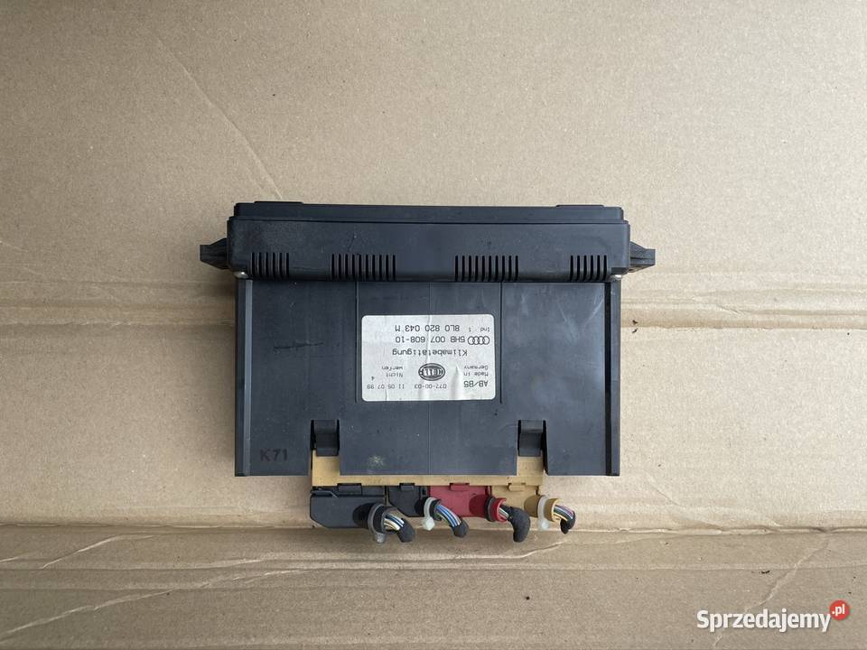 8L0820043 panel nawiewu klimatyzacji Audi a3 8L Szczecin