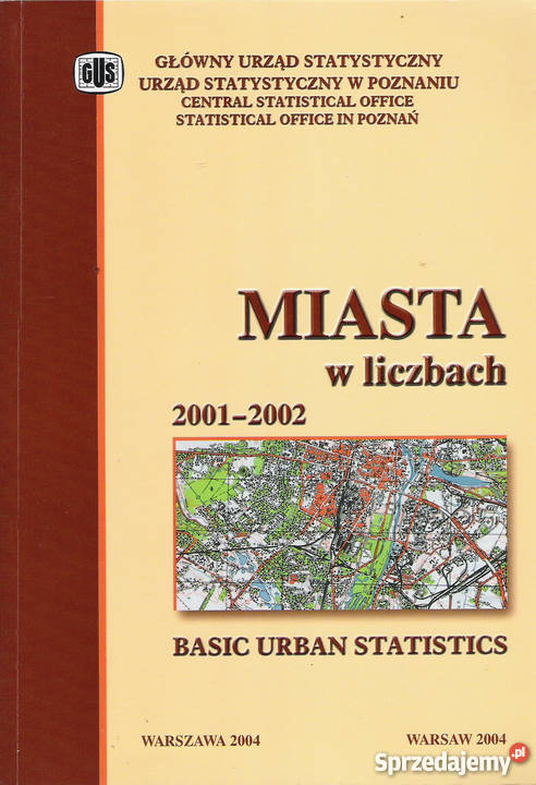Miasta w liczbach 20012002 Rok wydania 2004 Puławy