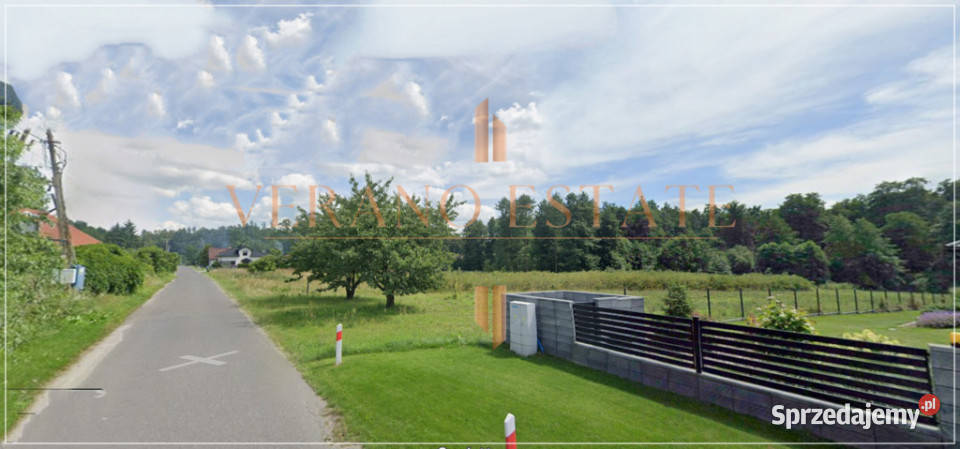 Wydane warunki zabudowy dostęp do rzeki 3600m2 asfalt Chojnata