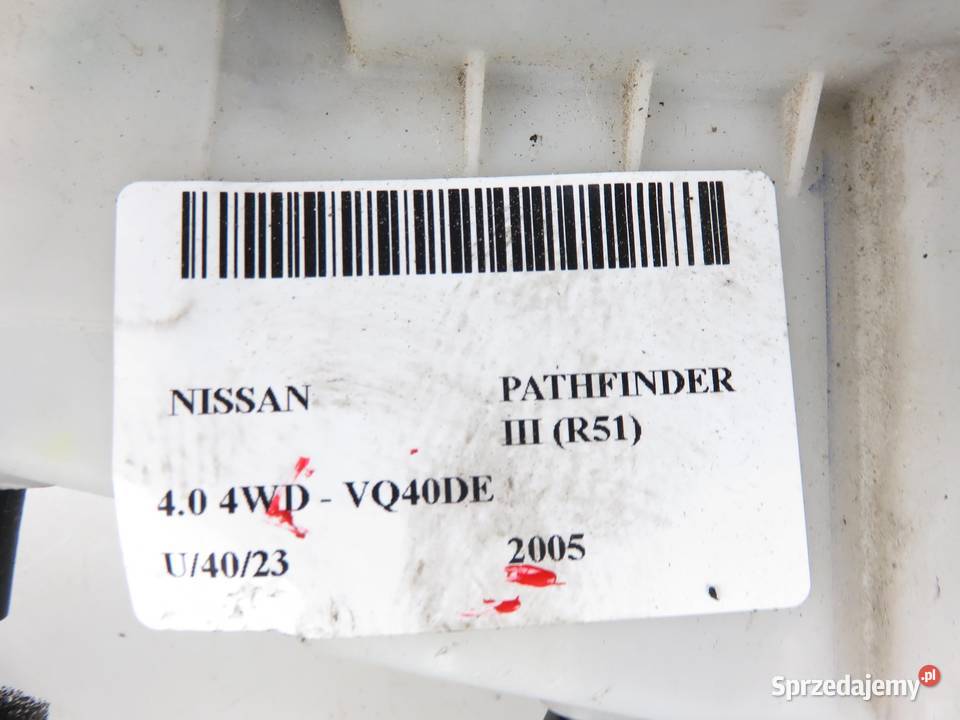 ZAMEK LEWY PRZEDNI NISSAN PATHFINDER R51 sprzedam