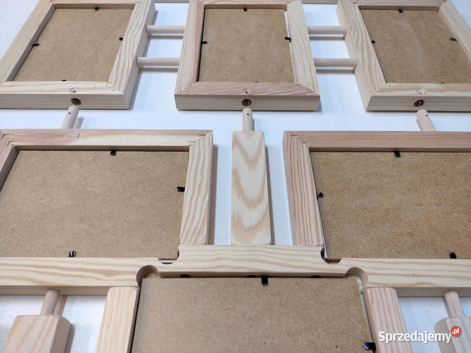 Drewniana Ramka Multirama na 12 zdjęć 10x15 Bydgoszcz