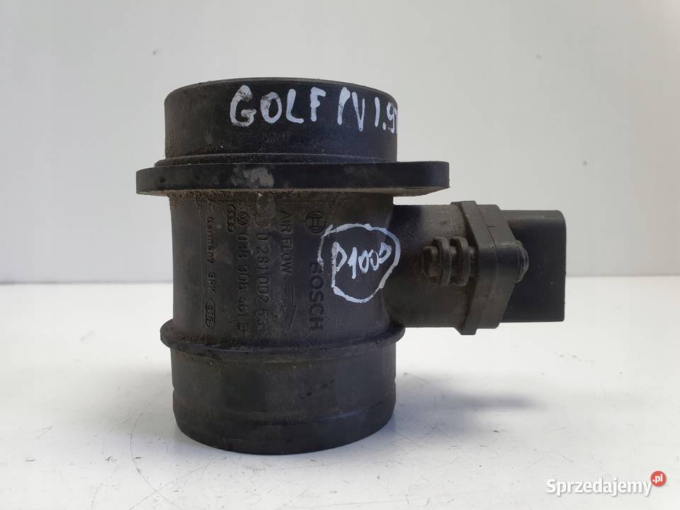 VW Golf V 19 TDI PRZEPŁYWOMIERZ POWIETRZA osobowe Janów