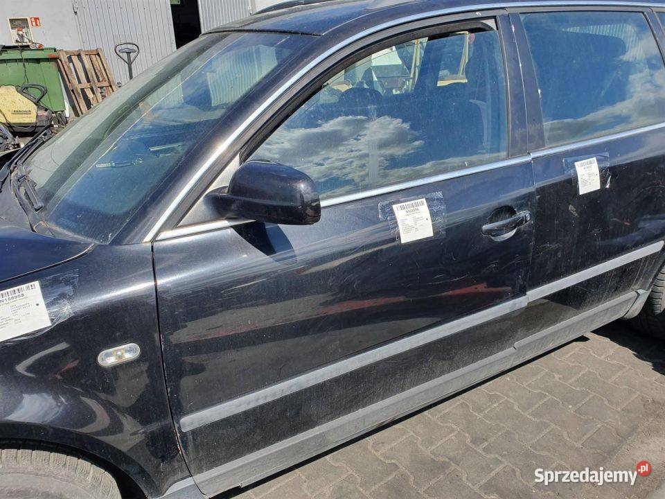 DRZWI LEWE PRZÓD VOLKSWAGEN PASSAT B5 LIFT LC9Z Lipno
