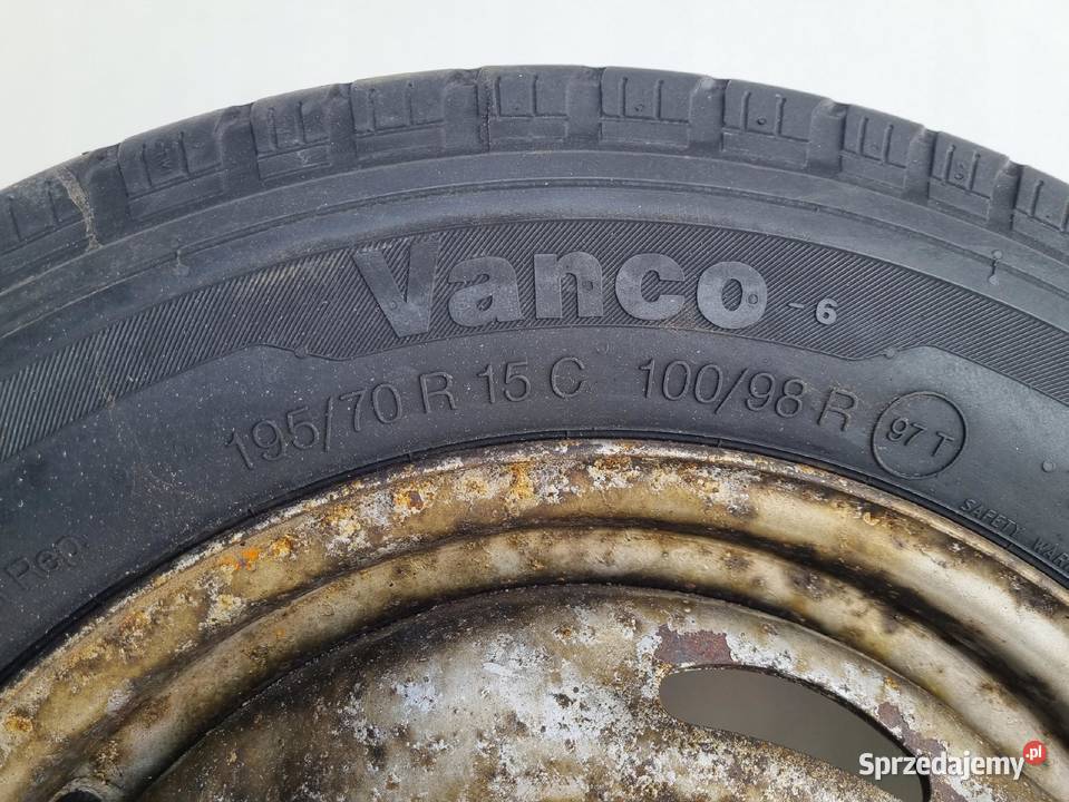 Ford Transit KOŁO ZAPASOWE Zapas felga stalowe Rudka