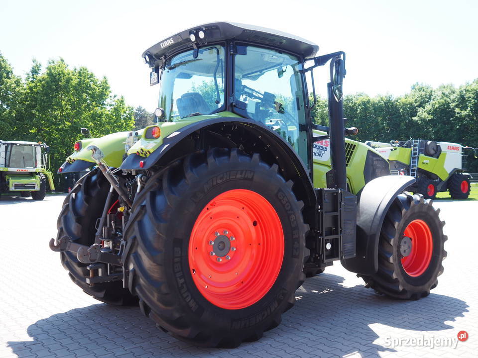 Claas Axion 810 CIS GPS RTK Trimble Ciągnik Pneumatyczne siedzenie Stęszew