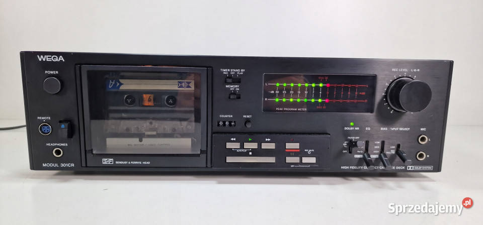 magnetofon WEGA casette deck Modul 301 CR Międzychód sprzedam