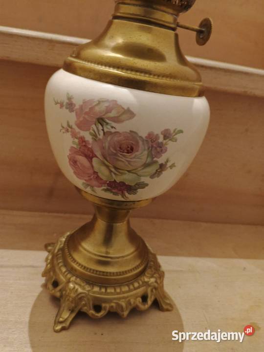 lampa naftowa majolika Pozostałe