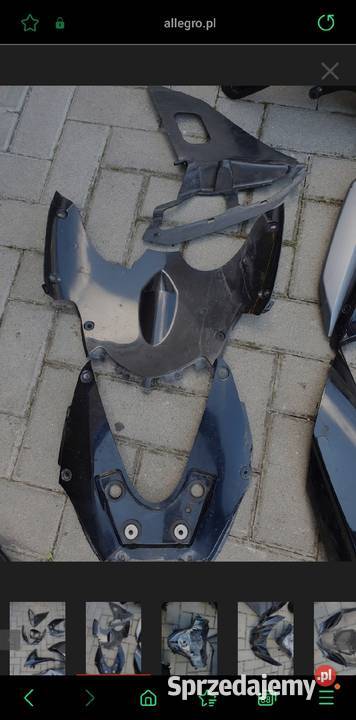 GSX R 1000 lampa błotnik owiewka bok zadupek Nowy Tomyśl