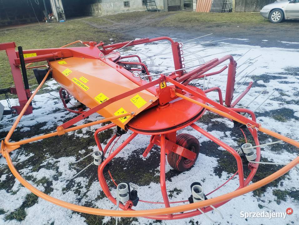 Przetrząsarka zgrabiarka Pomarol Z518 Pomarol śląskie Przeczyce