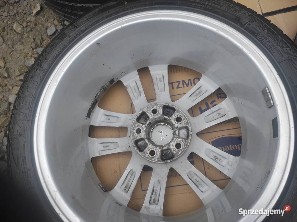 Felgi Opel 17 5x110 7Jx17 ET44 Kompletopony Ustrzyki Dolne