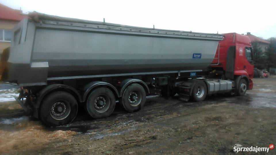 naczepa wywrotka berger 2007r rynna Przyczepy i naczepy Chrzanów