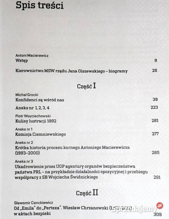 Konfidenci Archiwa ujawniają prawdę W Bagieński lubelskie Chełm