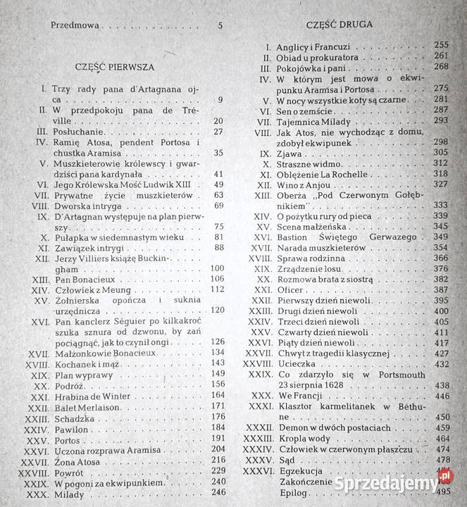 Trzej muszkieterowie Aleksander Dumas Chełm sprzedam