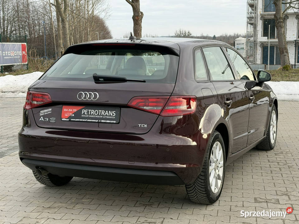 Audi A3 Sportback 16 TDI 105 Nawigacja Tempomat Hatchback warmińsko-mazurskie