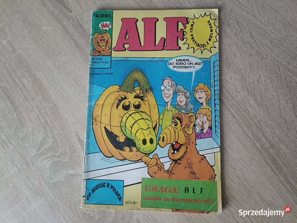 Komiks Alf 31992 plus The Punisher 81992 Pozostałe Kwidzyn