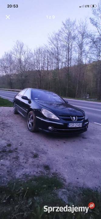 Wszystkie części peugeot 607 22hdi 2005 lift 607