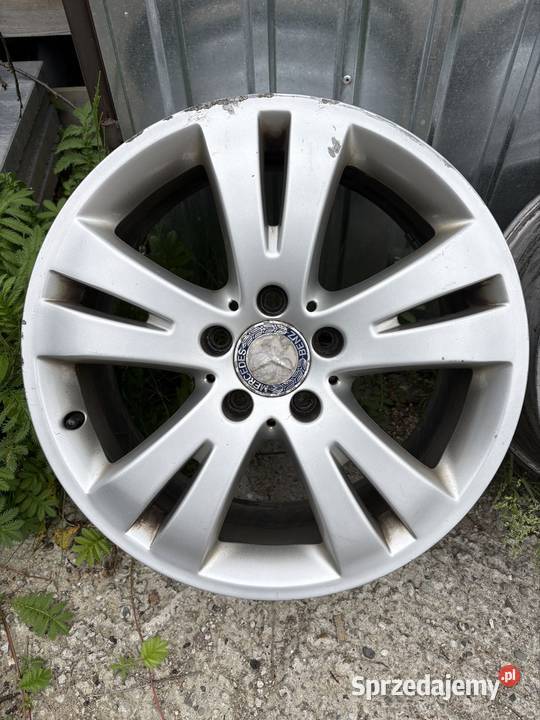 Komplet alufelg Mercedes rozmiar 5x112 75x17 małopolskie Sułkowice