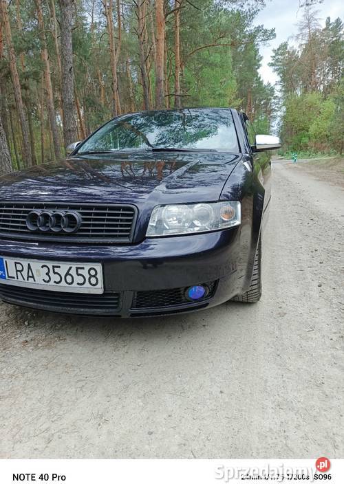 Audi A4 B6 18T lubelskie Tarkawica