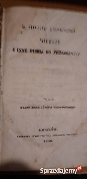Wiersze i Inne Pisma Co Przebrańsze12 Grochowski Iwno sprzedam