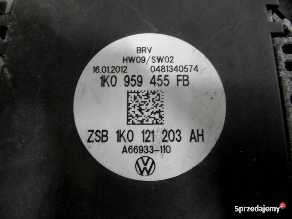 AUDI A3 8P LIFT 16 TDI 12r wentylator chłodnicy świętokrzyskie