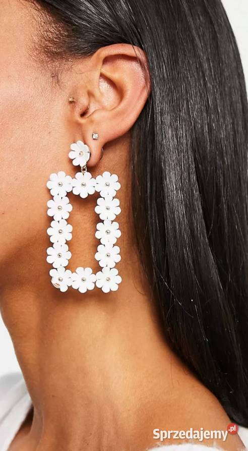 ASOS Ekskluzywne duże kolczyki wieczorowe z Dla kobiet Dodatki Dodatki Kraków
