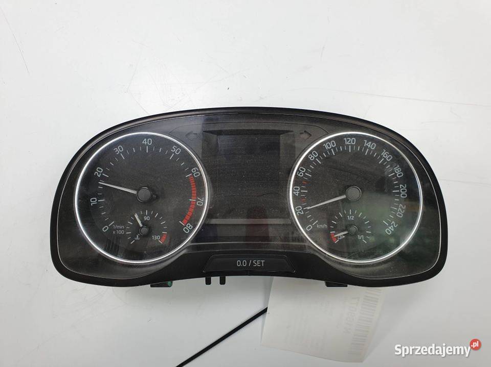 LICZNIK ZEGAR SKODA FABIA III 6V0920740B kujawsko-pomorskie Lipno