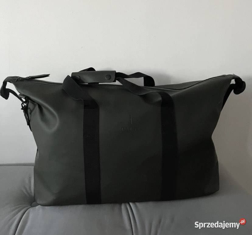 Czarna torba Rains Piastów