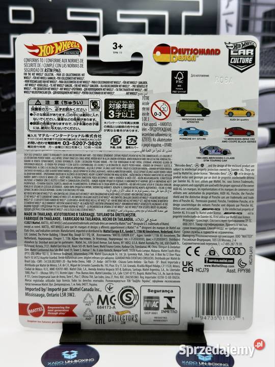 Hot Wheels Deutschland Design 12 MercedesBenz Wrocław